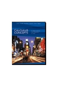 Calculus Concepts 4e