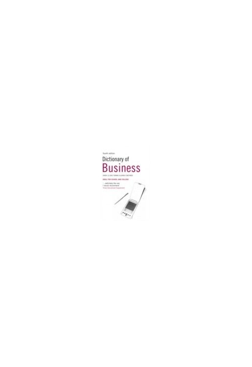 Dictionary of Business 4e