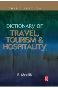 Dictionary of Travel Tourism & Hospitality