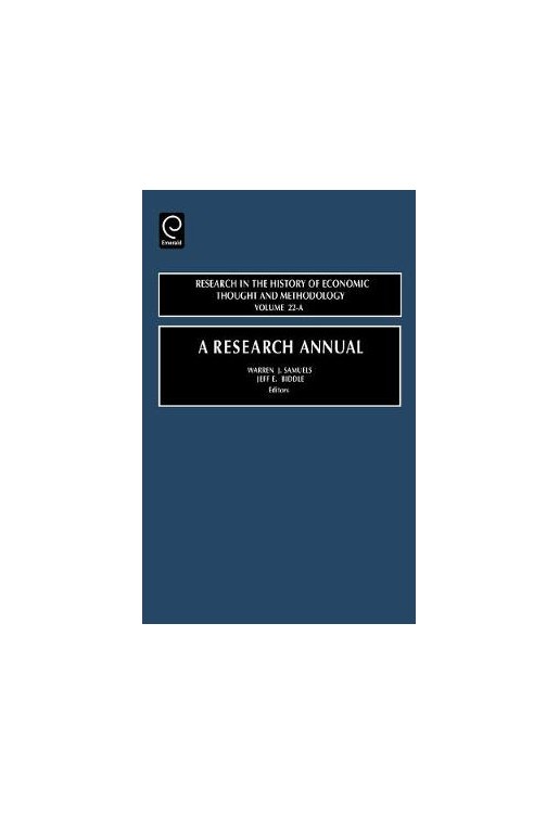 Research Annual Research in the History of Economic Thought