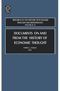 Documents on & from the History of Economic Thought