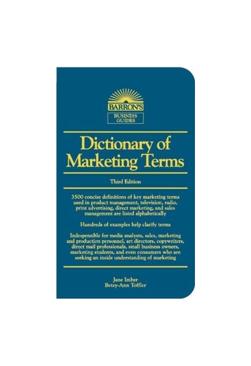 Dictionary of Marketing Terms