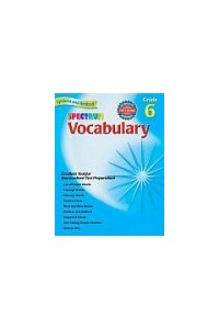 Spectrum Vocabulary Grade 6