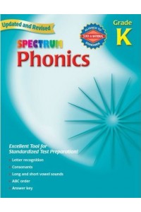 Spectrum Phonics Grade K