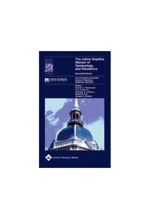Johns Hopkins Manual of Gynecology and Obstetrics