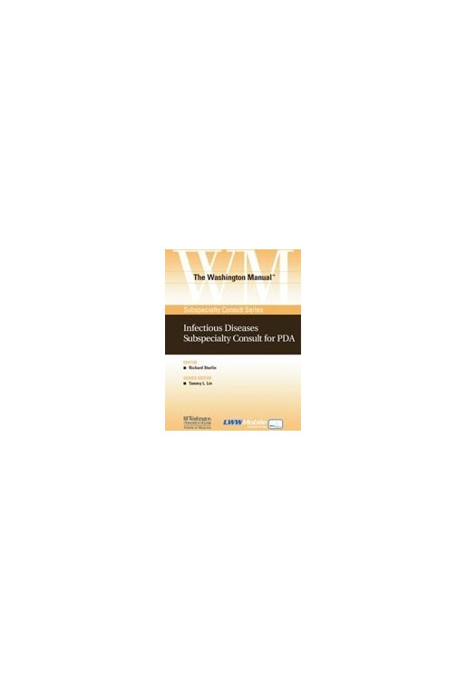 Washington Manual Infectious Diseases Subspecialty Consul CD