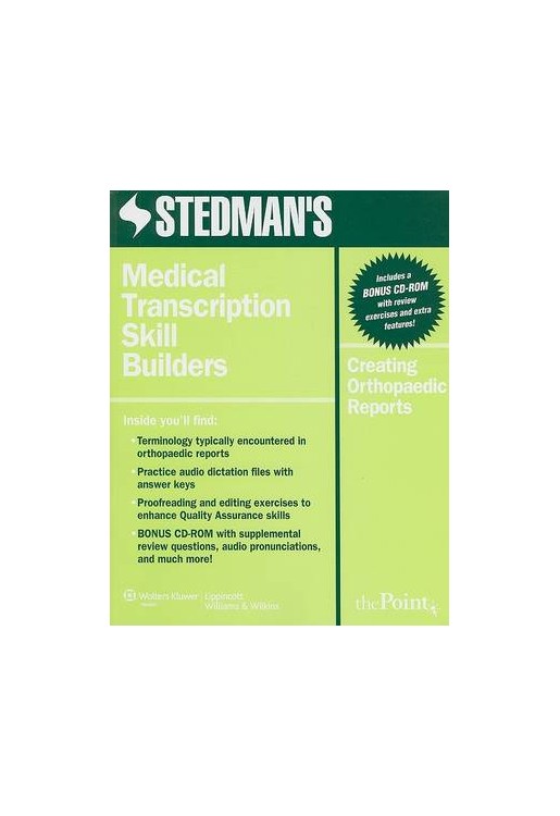 Stedman's Medical Transcription Skill Builders