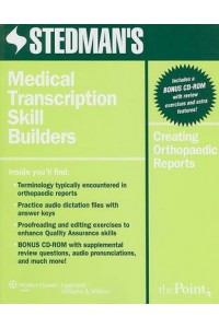 Stedman's Medical Transcription Skill Builders