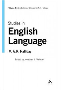 M.A.K. Halliday Collected Works Studies