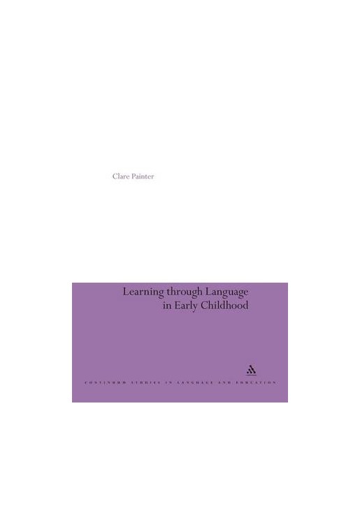 Learning Through Language in Early Childhood