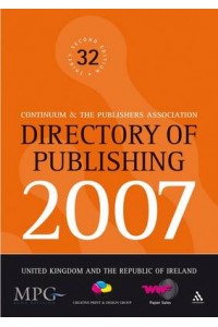 Directory of Publishing 2007