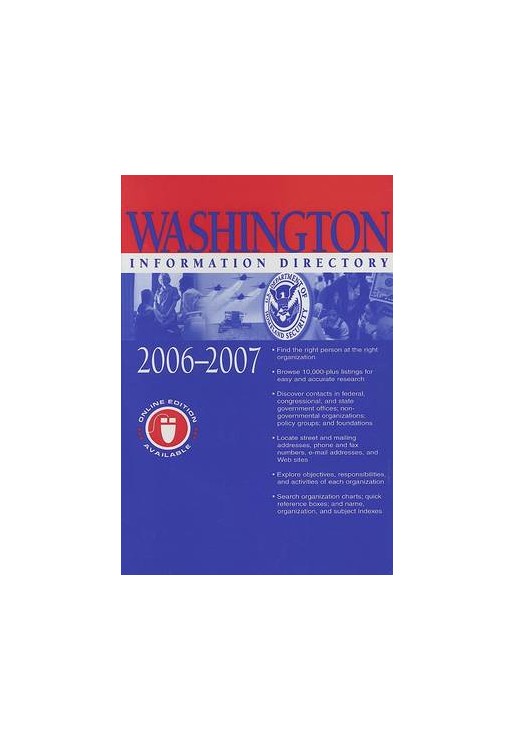 Washington Information Directory 2006 2007