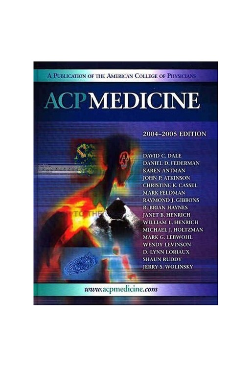 ACP Medicine 2004-2005 2 vols