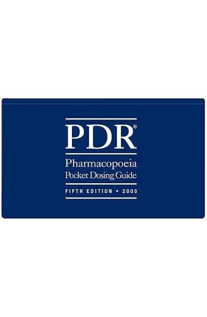 PDR Pharmacopoeia Pocket...