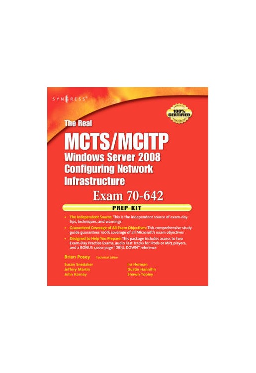 Real MCTS/MCITP Exam 70-642 Prep Kit