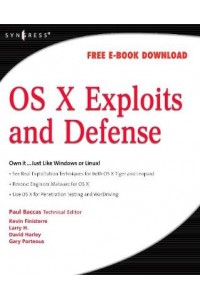 OS X Exploits and Defense