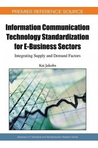 Information Communication Technology Standardization for E-b
