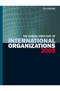 Europa Directory of International Organization 2005