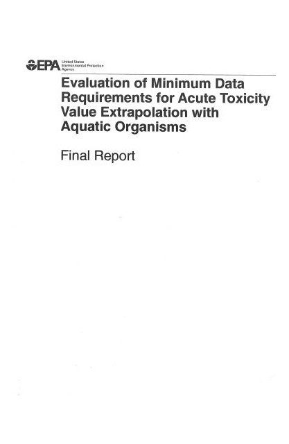 Evaluation Of Minimum Data...