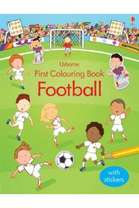 First Colouring Book Football