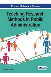 Teaching Research Methods in Public Administration