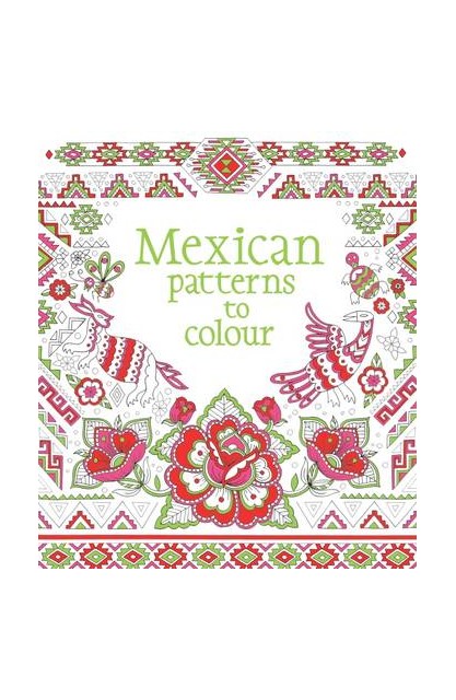 Mexican Patterns to Colour