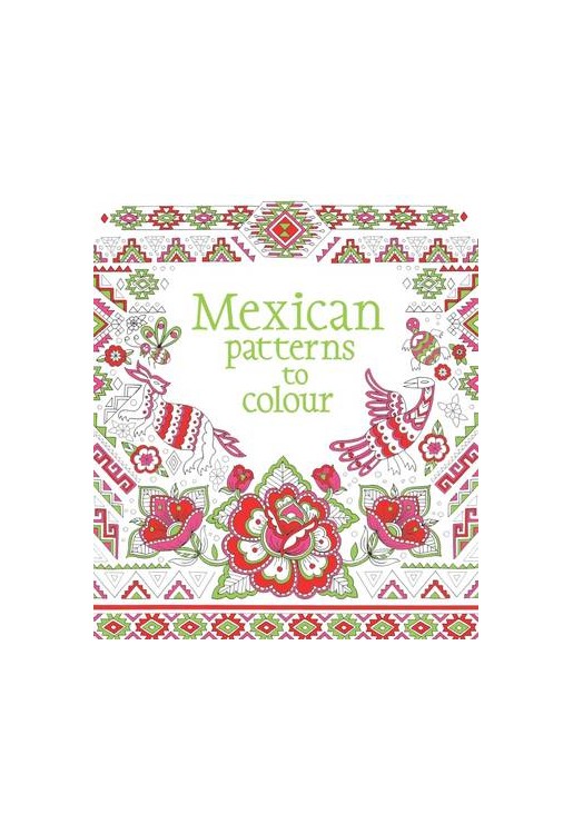 Mexican Patterns to Colour