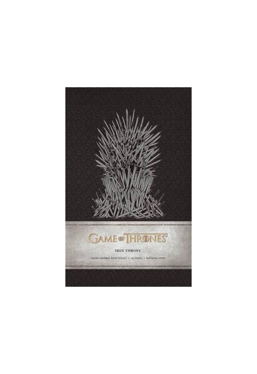 Game of Thrones Ruled Journal:  Iron Throne