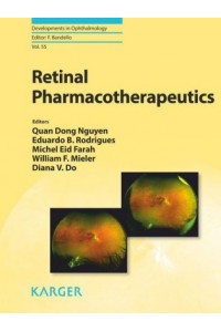 Retinal Pharmacotherapeutics
