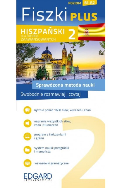 Hiszpański Fiszki PLUS dla...