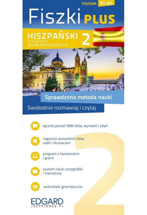 Hiszpański Fiszki PLUS dla średnio zaawansowanych 2