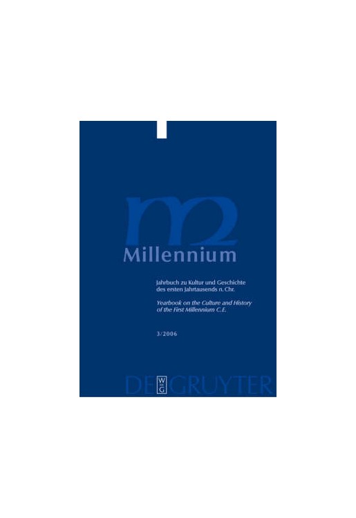 Millennium Jahrbuch Zu Kultur & Geschichte Des Ersten