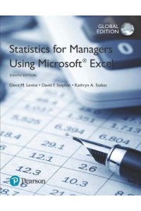 Statistics for Managers Using Microsoft Excel, Global Edition Plus MyStatLab with Pearson eText