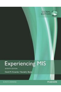 Experiencing MIS Plus MyMISLab with Pearson eText