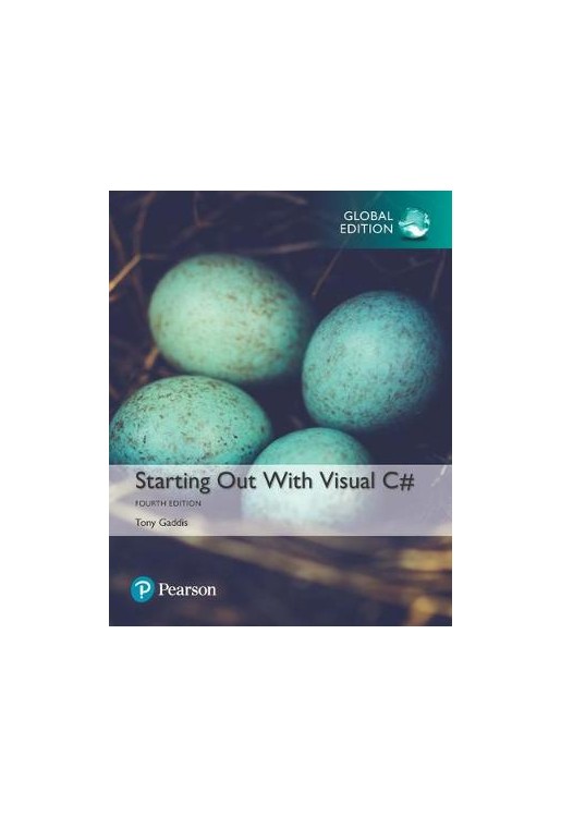 Starting Out with Visual CNo., Global Edition