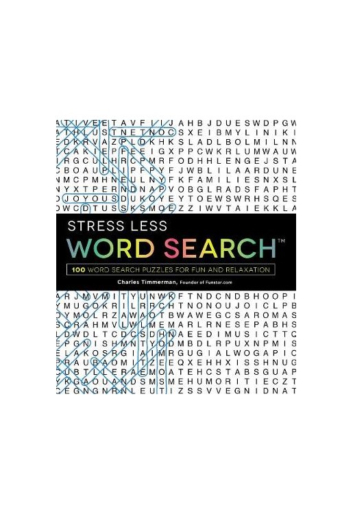 Stress Less Word Search