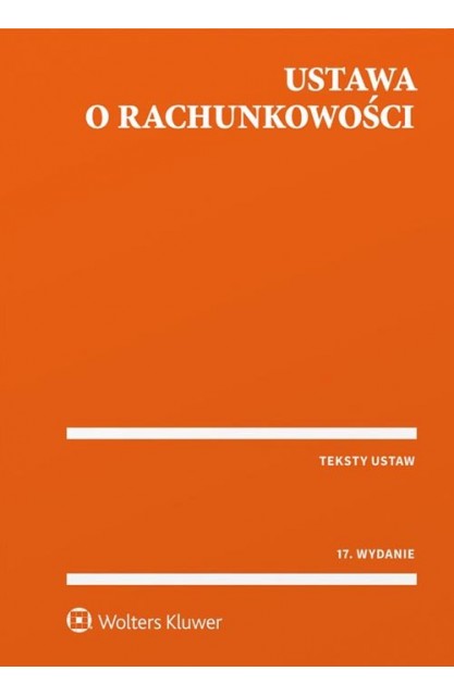Ustawa o rachunkowości