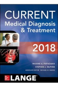 CURRENT Medical Diagnosis and Treatment 2018