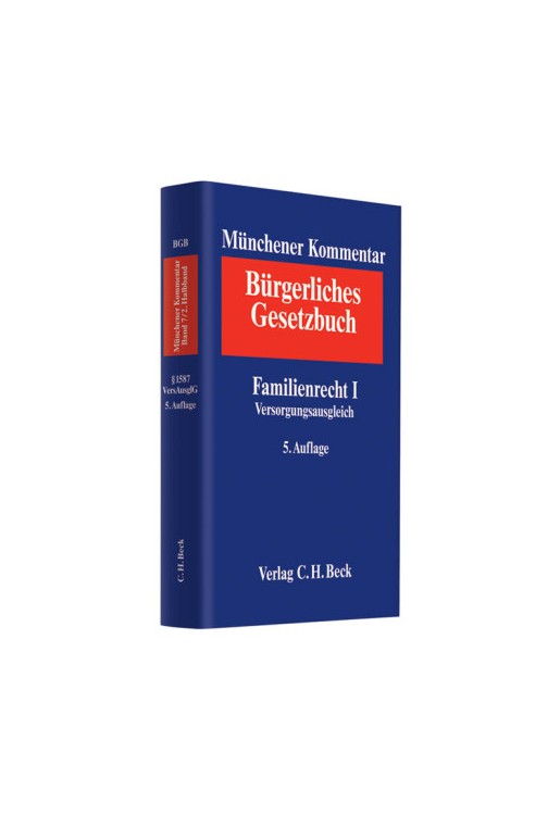 Familienrecht I Versorgungsausgleich (ő 1587 2 1587 p VAHRG