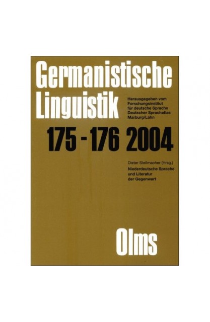 Germanistische Linguistik...