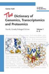 Dictionary of Genomics Transcriptiomics & Proteomics 3 vols