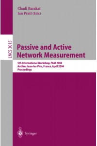 Passive & Active Network Measurement