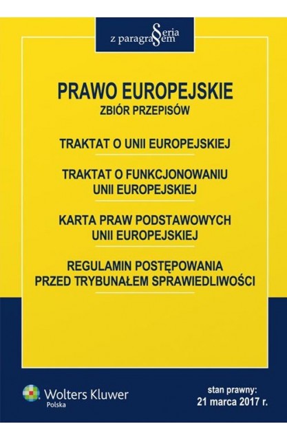 Prawo Europejskie Zbiór...