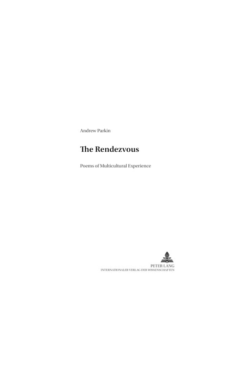 Rendez-Vous Poems of Multicultural Experience