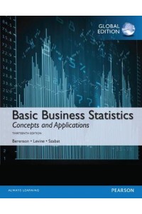 Basic Business Statistics plus Pearson MyLab Statistics with Pearson eText, Global Edition
