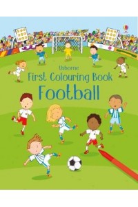 First Colouring Book Football