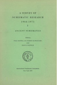 Survey of Numismatic Research 1966-1971 3 vols