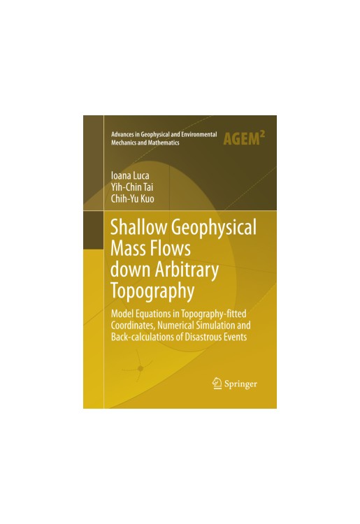 Shallow Geophysical Mass Flows down Arbitrary Topography