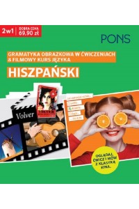 Obrazkowy Hiszpański kurs i gramatyka w ćwiczeniach i film