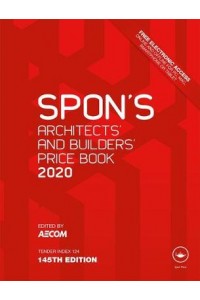 Spon's Architects' and Builders' Price Book 2020